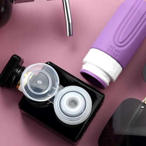 Mrsdry Travel Bottles for Toiletries, Tsa Approved 2oz Travel size Bottles - Image 5