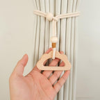 2 Pack Wooden Curtain Tiebacks - Image 4