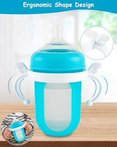 Baby Bottle Handles for Boon Bottles, Ergonomic Bottles Holder for Newborn - Image 3
