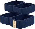 MiniArk Small Storage Baskets for Organizing | Closet Organizer Bins | Shelf by MiniArkStorageBasketsHome