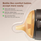 Thyseed Spill-Proof Weighted Straw Sippy Cup, Baby Transition Trainer, Soft - Image 5