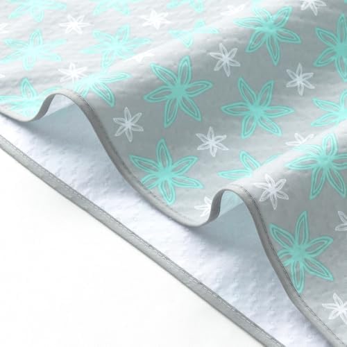 Splat Mat for Under High Chair Mat, 42x46 Inch, Mealtime Baby Splat Mat for - Image 3
