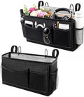 Fab totes Bedside Caddy for Dorm Bed, Bedside Storage Bag Hanging Organizer by Fabtotes