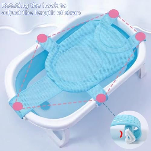 Baby Bath Seat Mat Infant Bathing Support Mat - Image 5