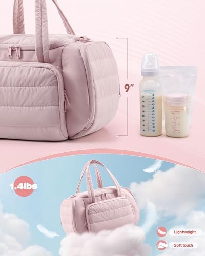 Marscamd Quilted Breast Pump Bag Compatible - Image 2