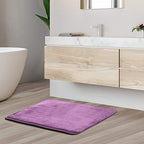 Clara Clark Bathroom Rugs, Velvet Memory Foam Bath Mat, Machine Washable Bath - Image 2