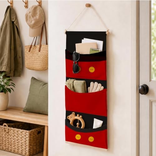Cute 3-Pocket Hanging Wall Organizer - Image 5
