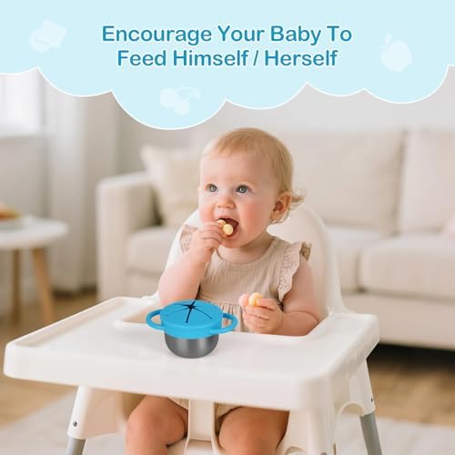 Daximo 2 Pack Snack Cups for Toddlers Spill Proof - Image 7