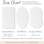 Sorrel + Fern Baby Bassinet Sheets 2Pack - Image 5
