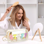 Kacctyen Stuff Letter Clear Makeup Bags - Image 4