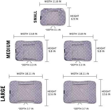Travel Wise Packing Cubes for Travel - Image 3