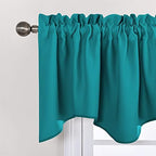 NICETOWN Blackout Valances for Window Living Room, Farmhouse Style Kitchen - Image 2