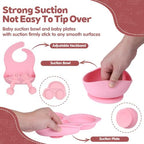 Silicone Baby Feeding Set, Miicasa Baby Led Weaning Supplies Kit - Image 2