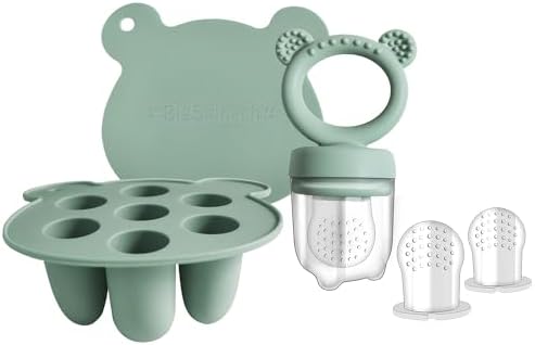 BigSpinach Silicone Baby Food Freezer Tray by BIGSPINACH
