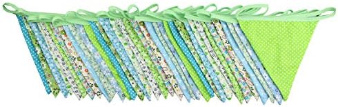 10M/32Ft Triangle Bunting Banner, Baby Shower, Outdoor and Home Decorations - Image 3