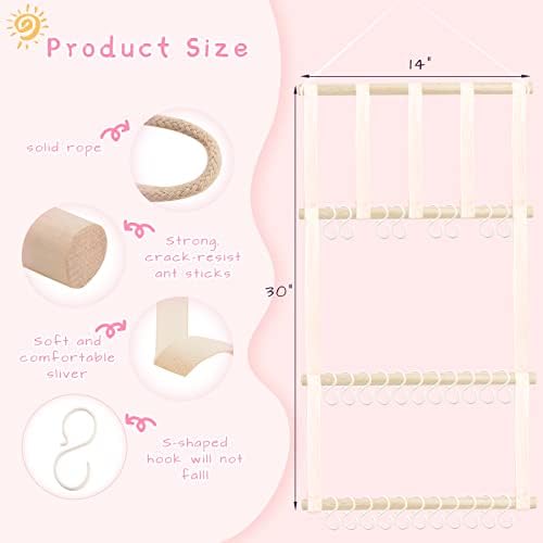 POVETIRE Headband Holder Hair Bows Organizer - Image 3