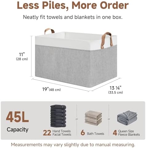 StorageWorks Fabric Storage Bins, Extra Large - Image 6