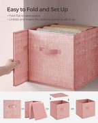 SONGMICS Storage Cubes, 13-Inch Foldable Closet Organizers - Image 7