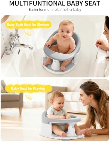 Baby Bath Seat for Babies 6 Months & Up, Bath Seats for Babies Sitting Up - Image 3