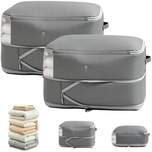 Comforter Storage Bag, Large Capacity Blanket Storage Bags 2-Layer Ultra Space by Unknown