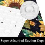 Non Slip Shower Mat Bathtub Mat 15.1x26.8 Inch, Quick Dry Bath Mat - Image 3