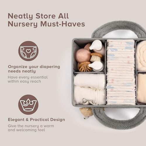 PeraBella Baby Diaper Caddy Organizer - Image 2