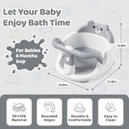 Baby Bath Seat for Babies 6 Months & Up, Toddler Bathtub Chair - Image 6