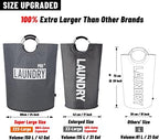 Caroeas Super Large 150L Laundry Basket Pro, Waterproof Laundry Hamper - Image 3