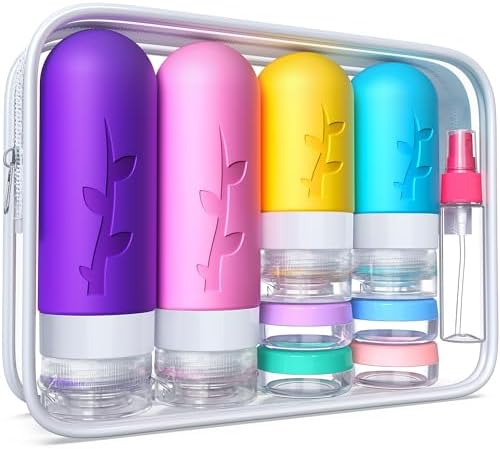 Tocelffe Travel Bottles, TSA Approved Containers by Tocelffe