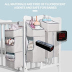 Hanging Diaper Caddy Organizer for Baby Crib - Image 6