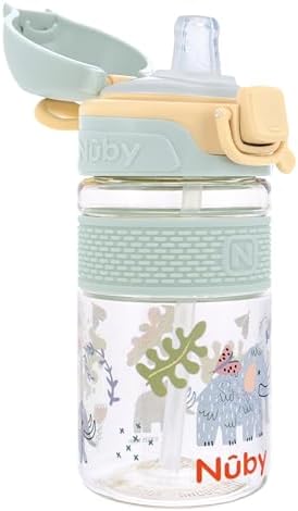 Nuby Thirsty Kids Flip-it Bolt Toddler Cup by NubyUSA