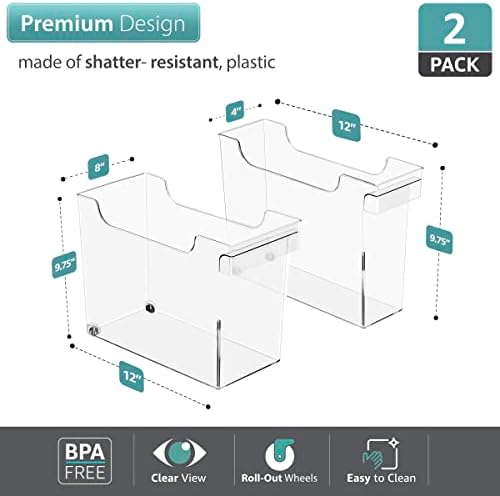 Sorbus Under-Sink Organizer Bins - Image 4