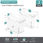 Sorbus Under-Sink Organizer Bins - Image 4
