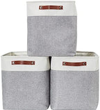 DECOMOMO Extra Large Storage Baskets, 54.5L Fabric Storage Bins 3 Pack by DECOMOMO