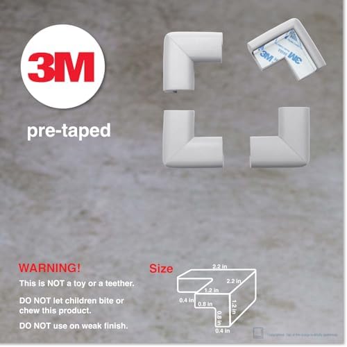 Roving Cove Baby Proof Corner Protector, 12 Large Corners - Image 2