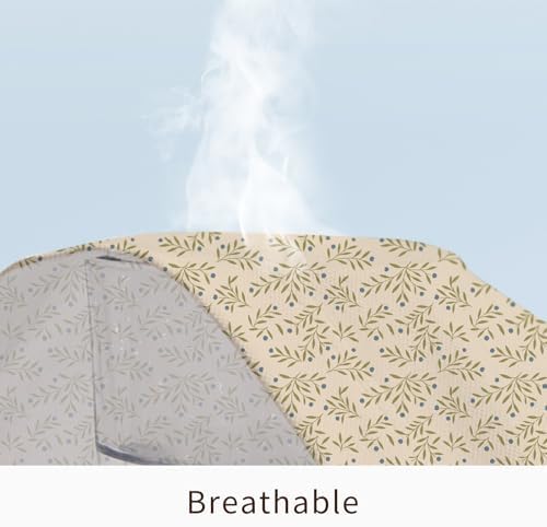 4 Set Muslin Swaddle Blankets Receiving Blanket - Image 7