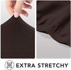 PureFit Stretch Loveseat Covers Fleece Couch Covers - Image 4