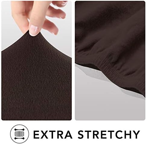 PureFit Super Stretch Sofa Slipcover – Spandex Non Slip Soft Couch Sofa Cover - Image 4