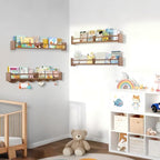 34Inch Nursery Book Shelves Wall Mounted, Floating Book Shelf - Image 6