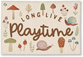 Playroom Mushroom Wall Decor by Unknown