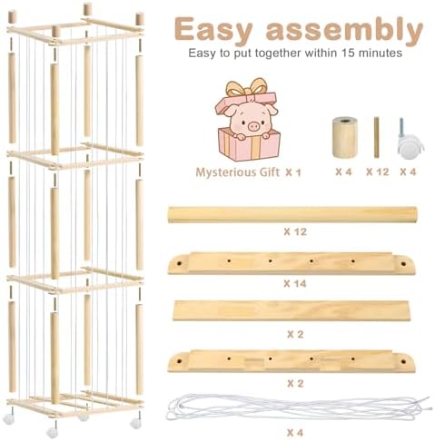 Stuffed Animal Storage, Wood Stuffed Animal Zoo Storage - Image 2