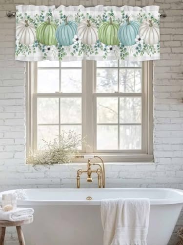 Fall Thanksgiving Kitchen Curtains Valances - Image 6