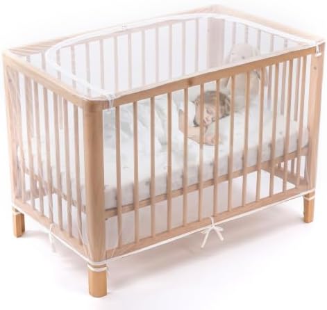 Crib Mosquito Net Cover for Full Size, Breathable Mesh Canopy Tent by Unknown