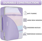 OlarHike 8 Set Packing Cubes for Travel, Gifts for Women Mom, Anti-Tearing - Image 4