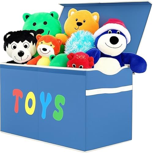 YOLOXO Toy Box Chest, Collapsible Sturdy Storage Bins by YOLOXO