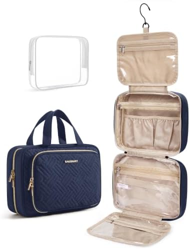 BAGSMART Toiletry Bag Hanging Travel Makeup Organizer by BAGSMART
