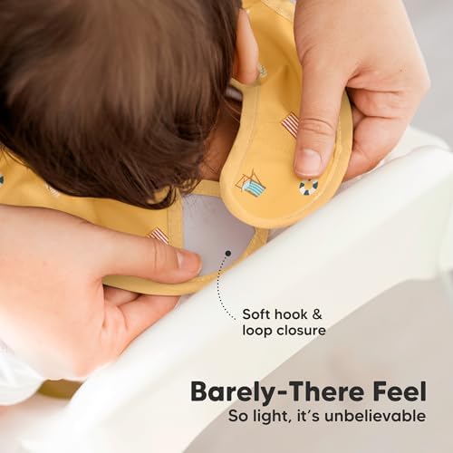 KeaBabies 3-Pack Waterproof Baby Bibs - Image 4