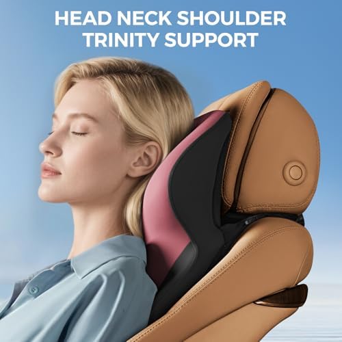 BEBAS Car Headrest Pillow, Ergonomic Neck Pillow - Image 4