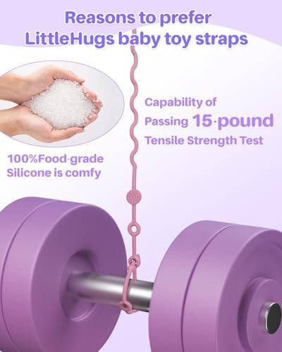 LittleHugs 3pcs Adjustable Toy Strap Holder - Image 3