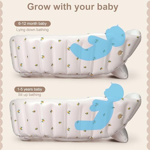 MINK Inflatable Baby Bathtub for Toddlers and Kids - Image 2
